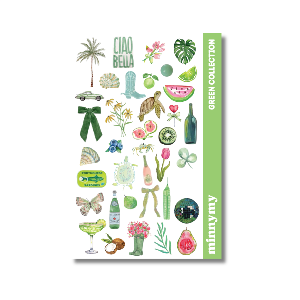 Green Collection Sticker, Çıkartma