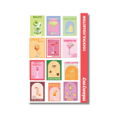 Cocktail Collection Sticker, Çıkartma