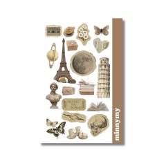 Vintage Colleciton Sticker, Etiket