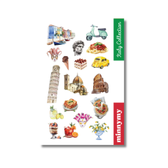 Italy Collection Sticker, Etiket