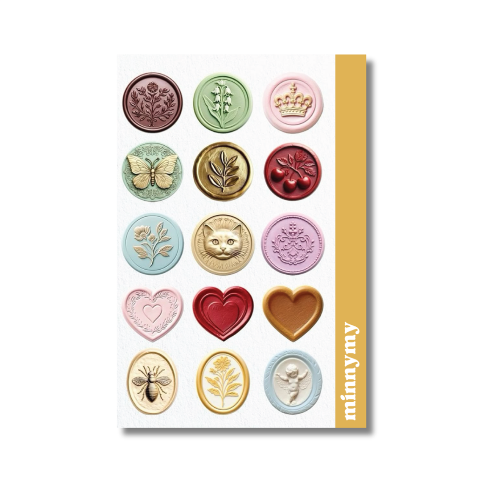 Stamp Collection Sticker, Etiket