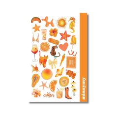 Orange Collection Sticker , Etiket