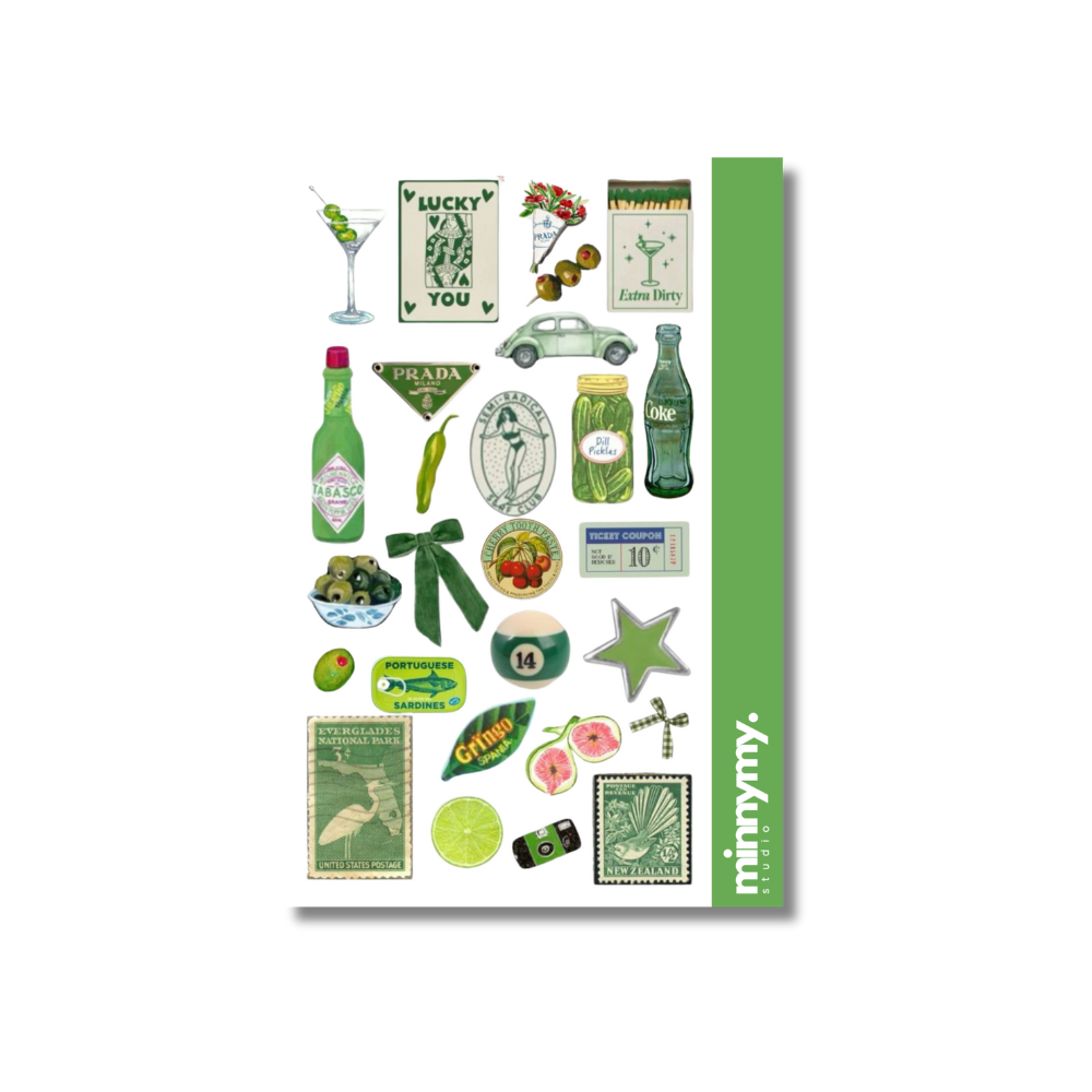 Green Collection Sticker, Çıkartma