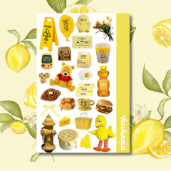 Yellow Collection Sticker, Etiket