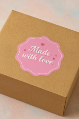 Teşekkür Stickerı, Paketleme Etiketi 02