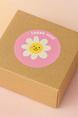 Teşekkür Stickerı, Paketleme Etiketi 04