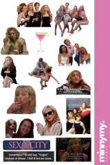Sex and The City Sticker, Etiket