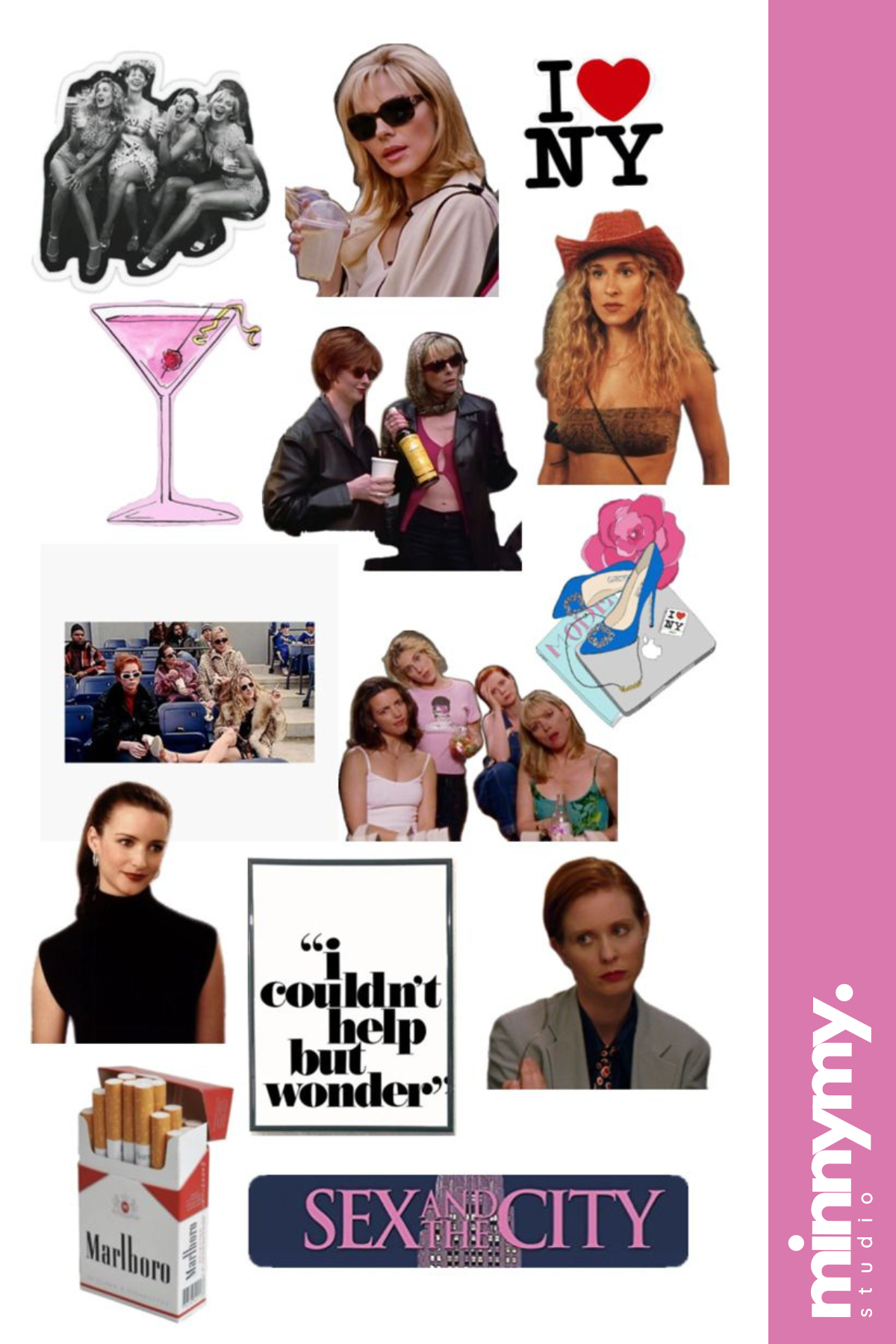 Sex and The City Sticker, Etiket