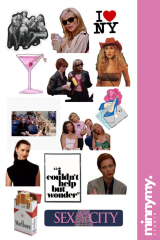 Sex and The City Sticker, Etiket