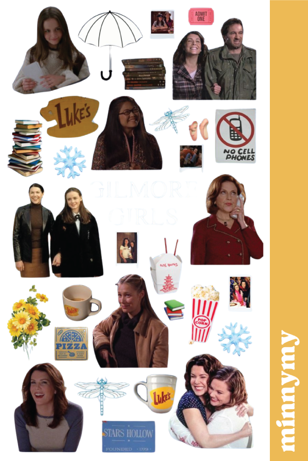 Gilmore Girls Sticker, Etiket
