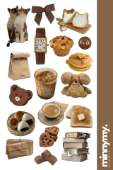 Brown Collection Sticker, Çıkartma