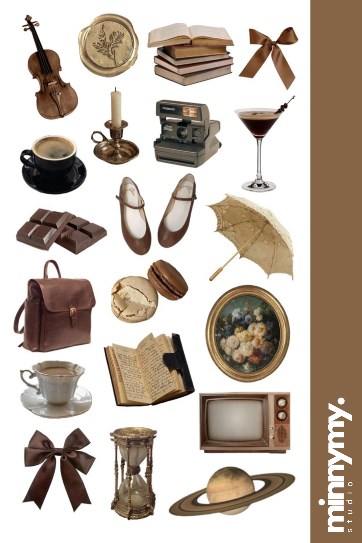 Brown Collection Sticker, Çıkartma