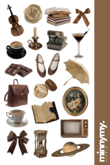 Brown Collection Sticker, Çıkartma