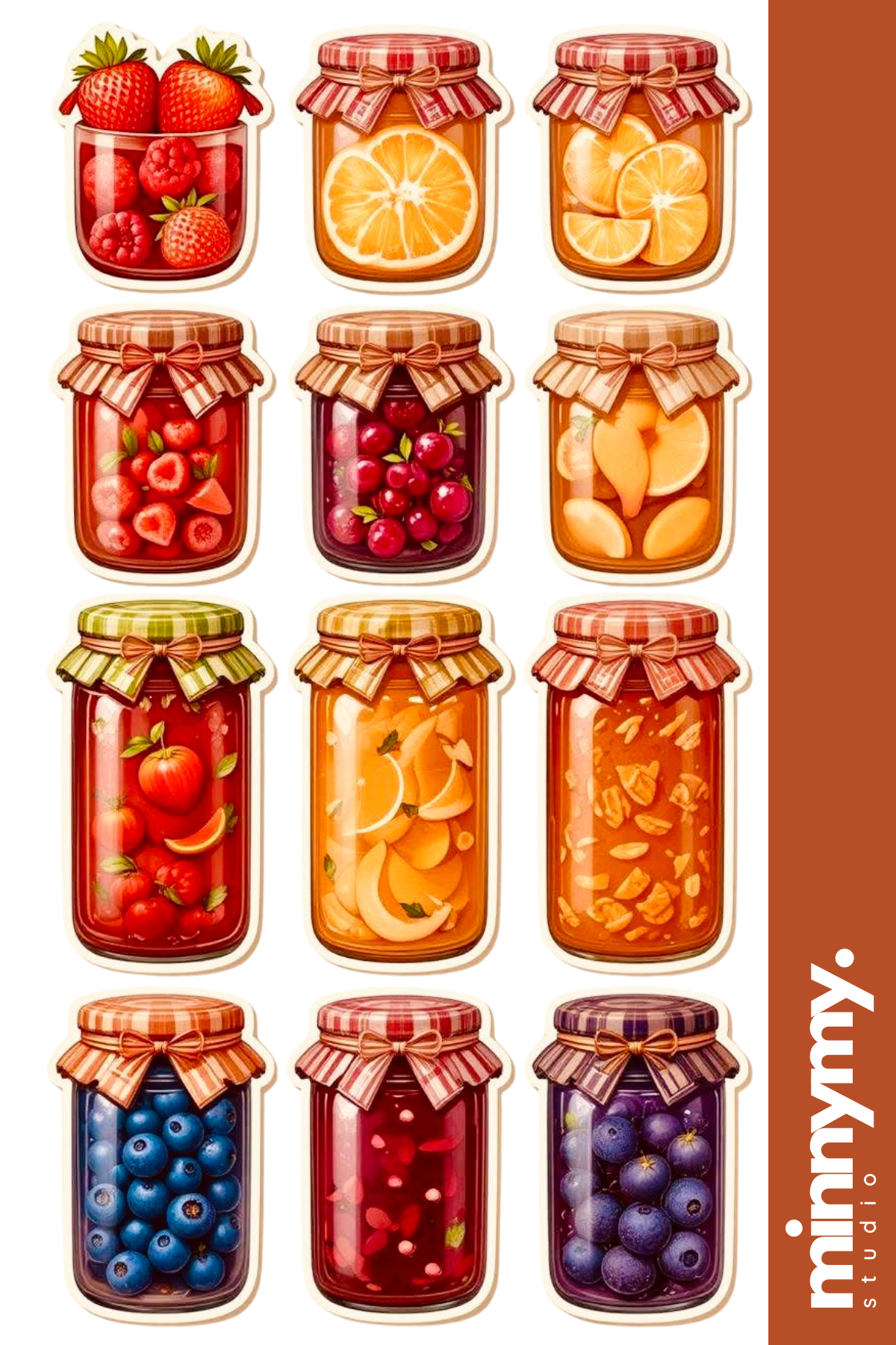 Jar Collection Sticker, Çıkartma