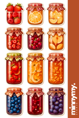 Jar Collection Sticker, Çıkartma