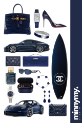 Dark Blue Collection Sticker, Çıkartma