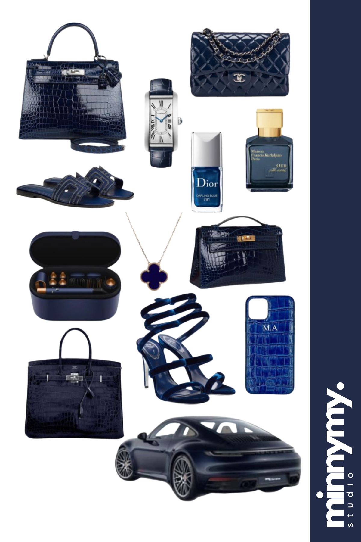 Dark Blue Collection Sticker, Çıkartma