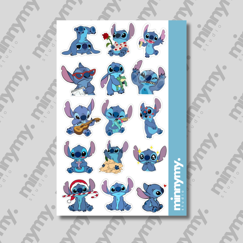 Stitch Sticker , Çıkartma